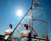 Canada Games Athletes-Sailors Alex Black and Kelvin Gilliland